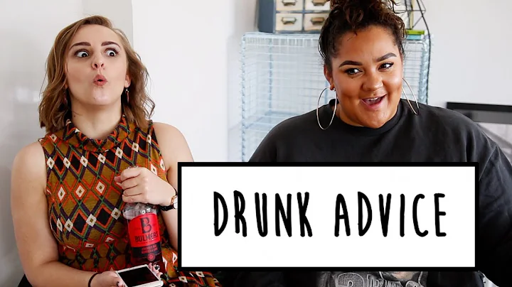 DRUNK ADVICE WITH GRACE VICTORY | Hannah Witton