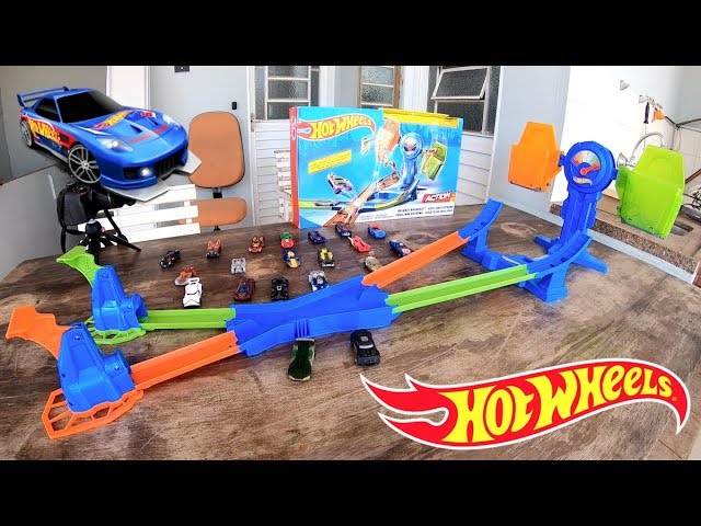 Hot Wheels - Playset Cobra Crush, Carros e Pistas