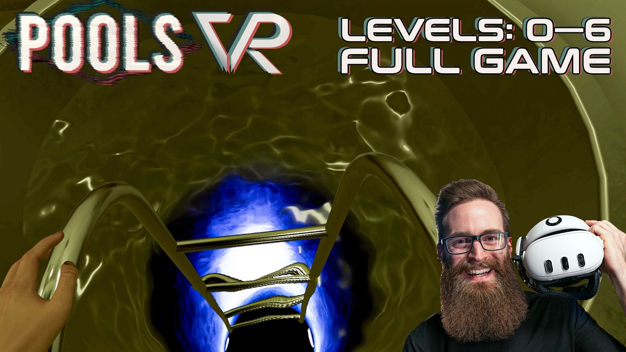 Pools VR | My First Backrooms Experience | Full Game (Levels 0-6)