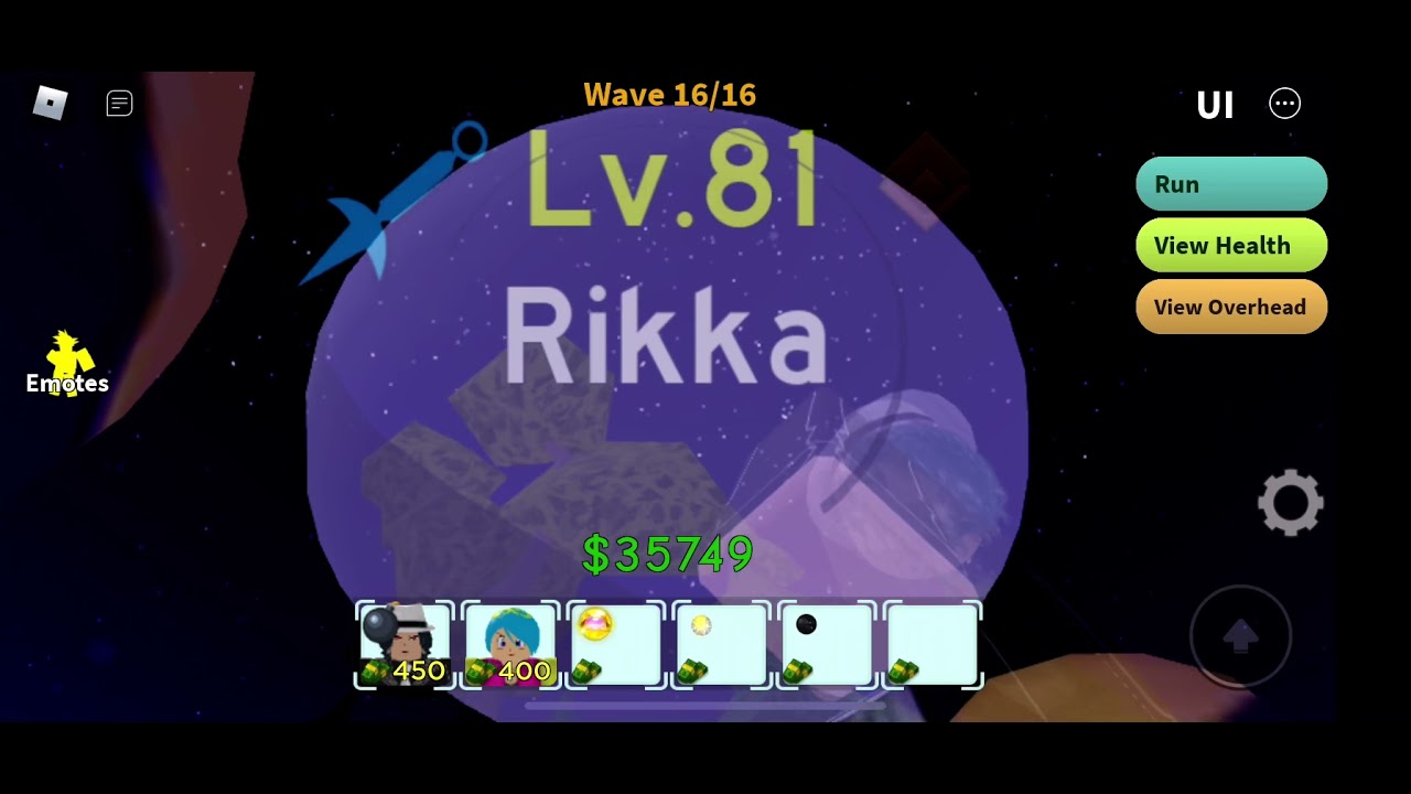 the ending of soloing demon slayer challenge with 2 units. - astd -