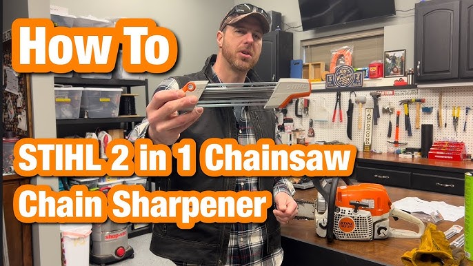 STIHLsecrets How To Use The STIHL 3-in-1 Sharpening Tool