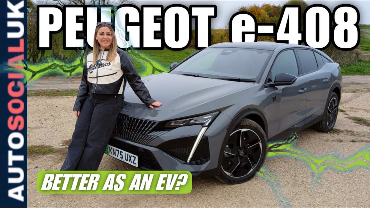 Обзор Peugeot E-408 | Как зарядить автомобиль дешевле в Великобритании!