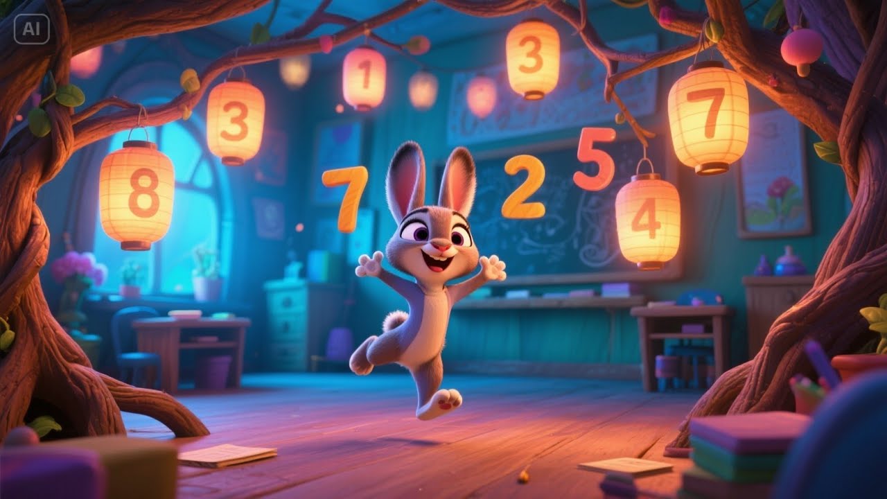 Baby Roo’s Hopping Numbers | Nursery Rhyme for Toddlers Sing Along 🦘🔢