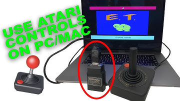 Use Original ATARI 2600 Controller on your Mac or PC with the 2600-Daptor USB Adaptor