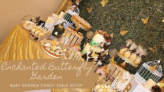 Enchanted Butterfly Garden Candy Table