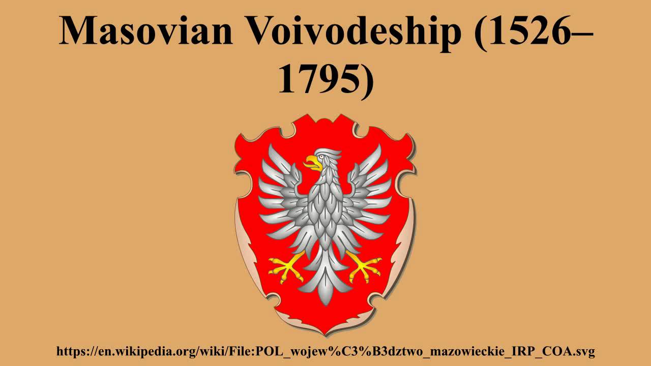 Masovian Voivodeship (1526–1795)