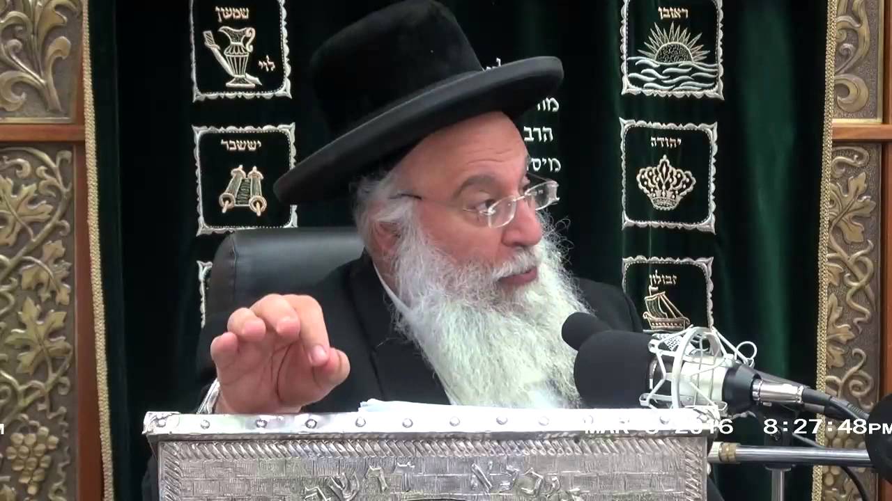 פרשת פקודי תשע''ו השיעור הגדול בתבל בזוהר הקדוש מפי המקובל ר' בניהו שמואלי שליט''א