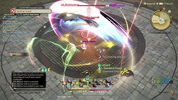 Final Fantasy DNC Rotation in Stone, sky, sea dummy Eden verse Refulgence savage (E8S)