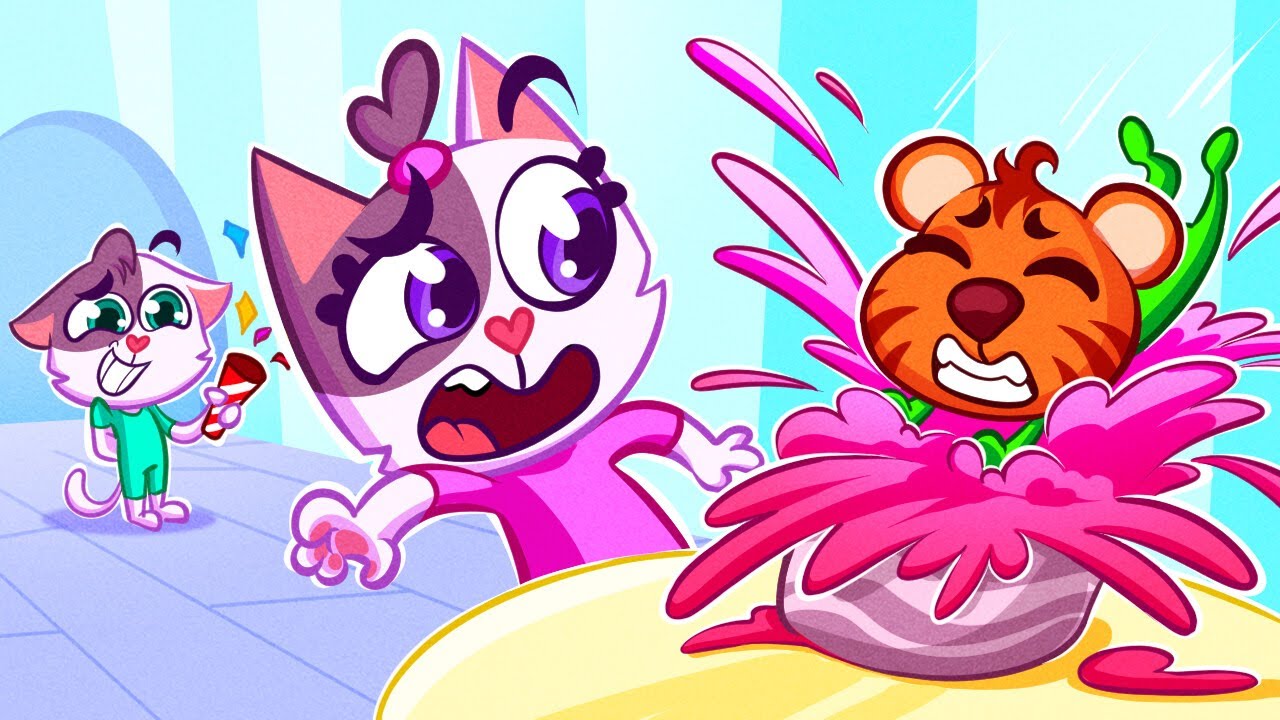 Don't Ruin Presents! 🎁 | Making Birthday Cake With Cleo & Theo 🎂 | Kids Cartoon