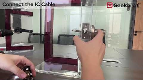 Geek Smart | Smart Lock L-B202 Installation Tutorial
