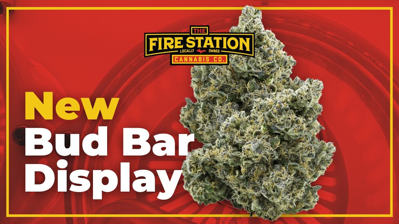 NEW Bud Bar Display 😮‍💨 The Fire Station Cannabis Company
