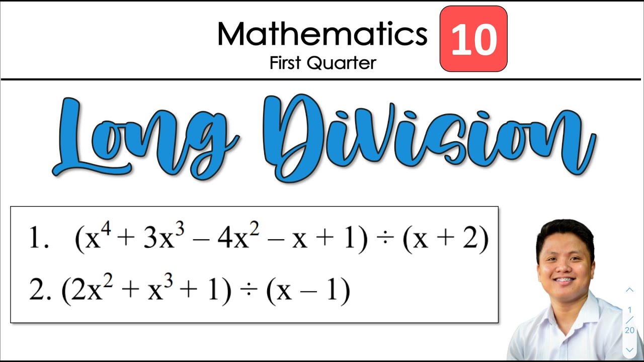 How to divide polynomials using long division dividing polynomials