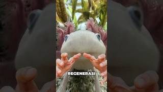 axolotl cicek bantet aseli meksiko yang punya kekuatan animehh #short #cerita #hewan