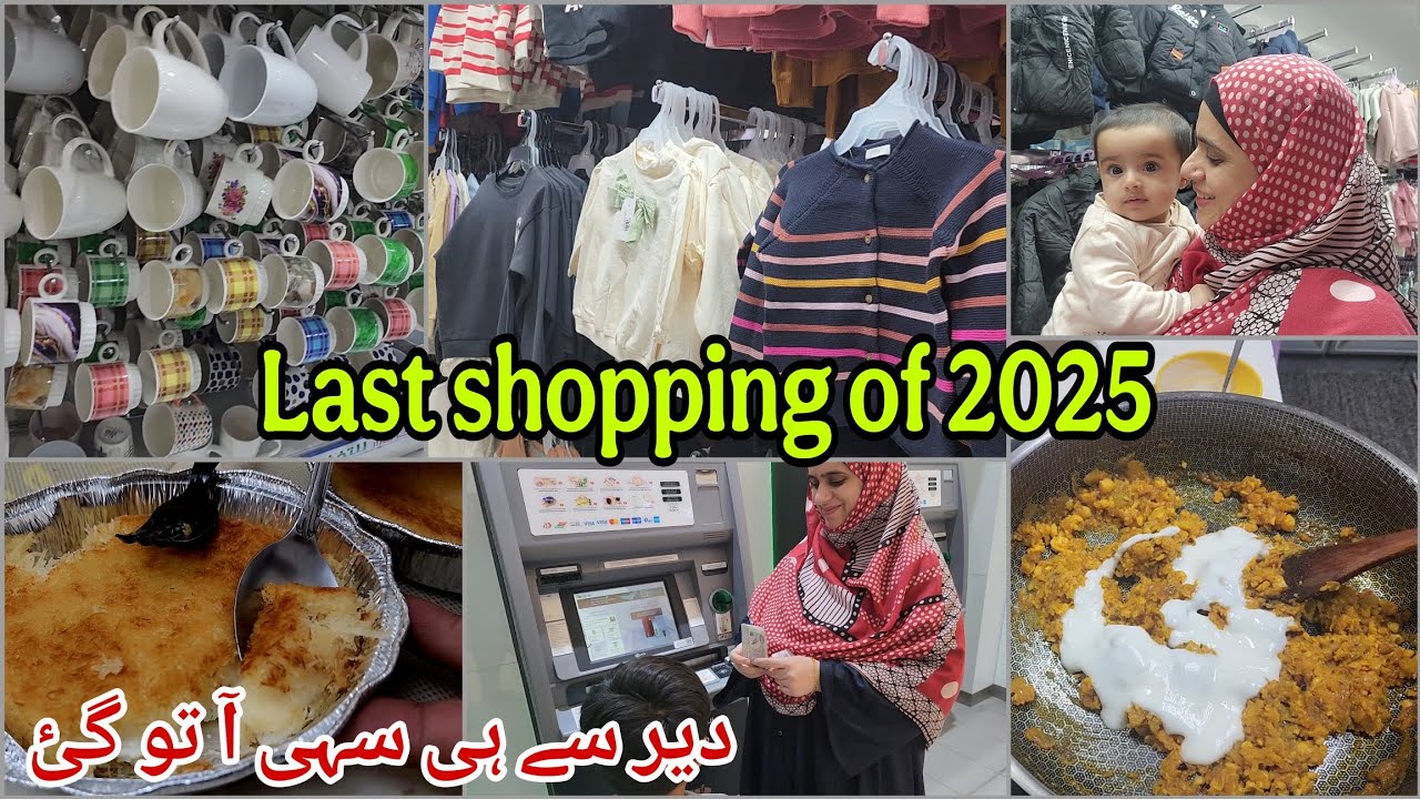 Winter shopping vlog 🧥 end of 2025 | pakistani mom in dubai vlogs | nazneen vlogs 