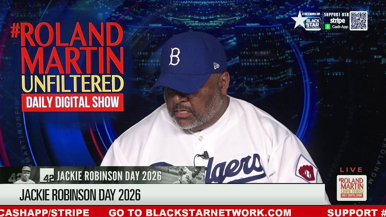 Jackie Robinson Day. Toledo Police Slam Black Teen. Rev. Otis Moss, III on Faith & Power
