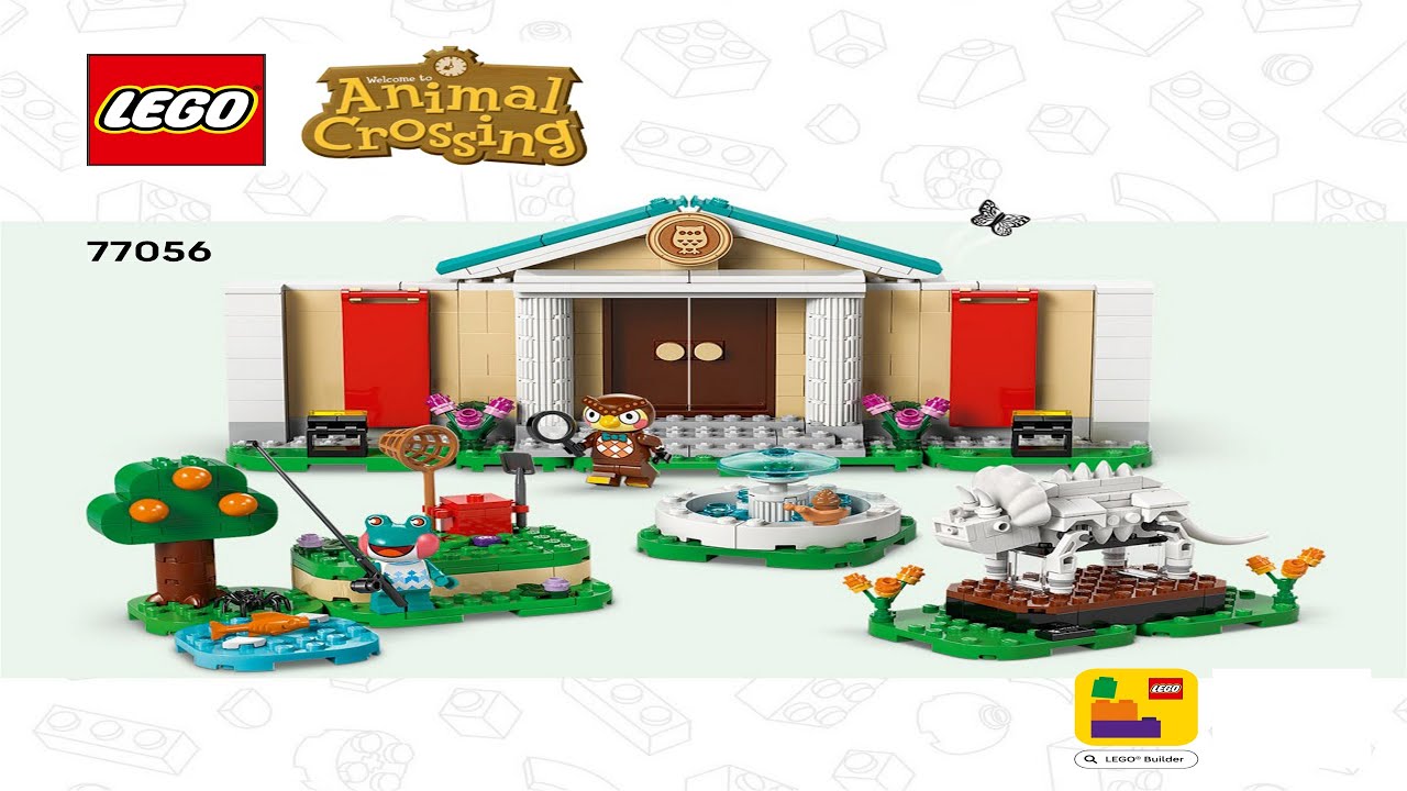 LEGO instructions - Animal Crossing™ - 77056 - Blathers's Museum Collection
