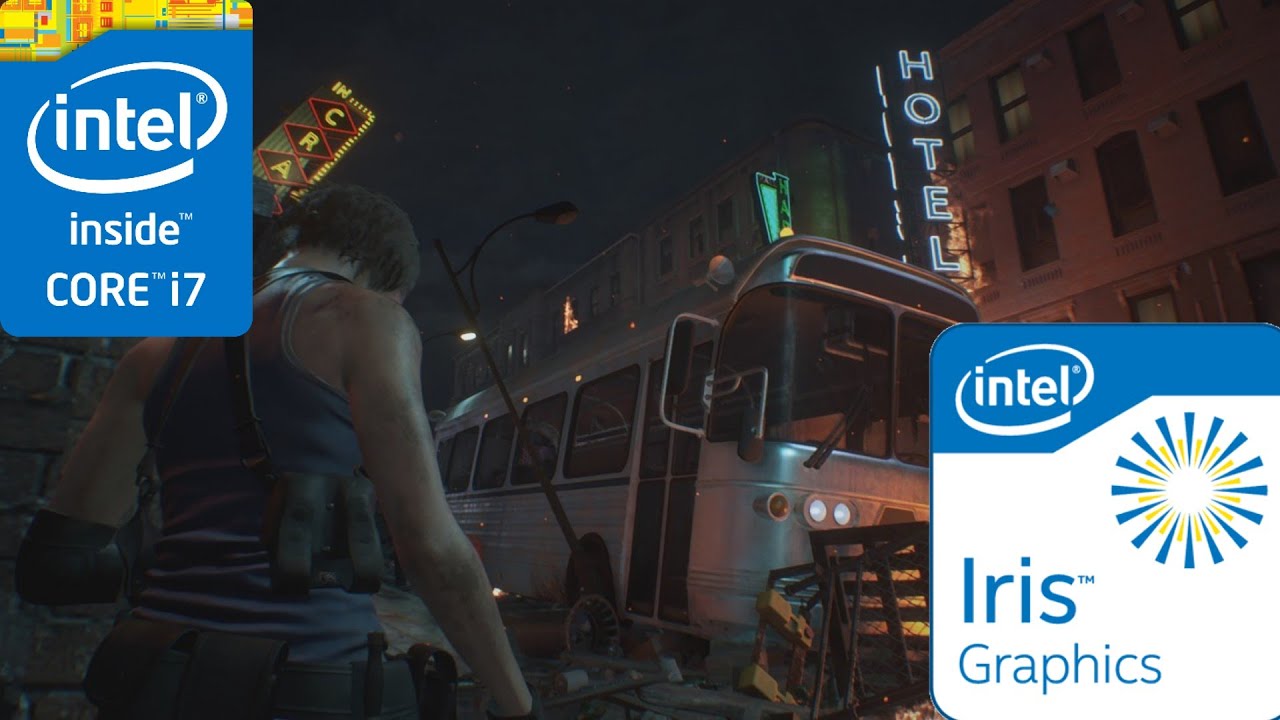 Resident Evil 3 Intel IRIS 540(Low End Pc) AMD FSR 1.0