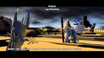 Lego Dimensions Sauron defeated