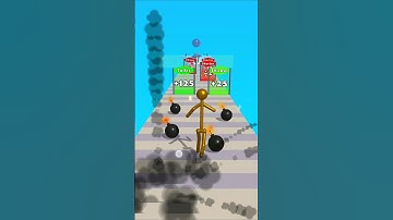 Tall runner 3D short man run part 76 #games #gaming #gameplay #trending #ytshorts #shorts