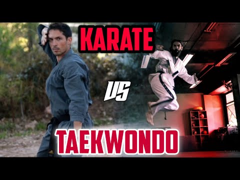 Karate vs Taekwondo ( clip demonstração)