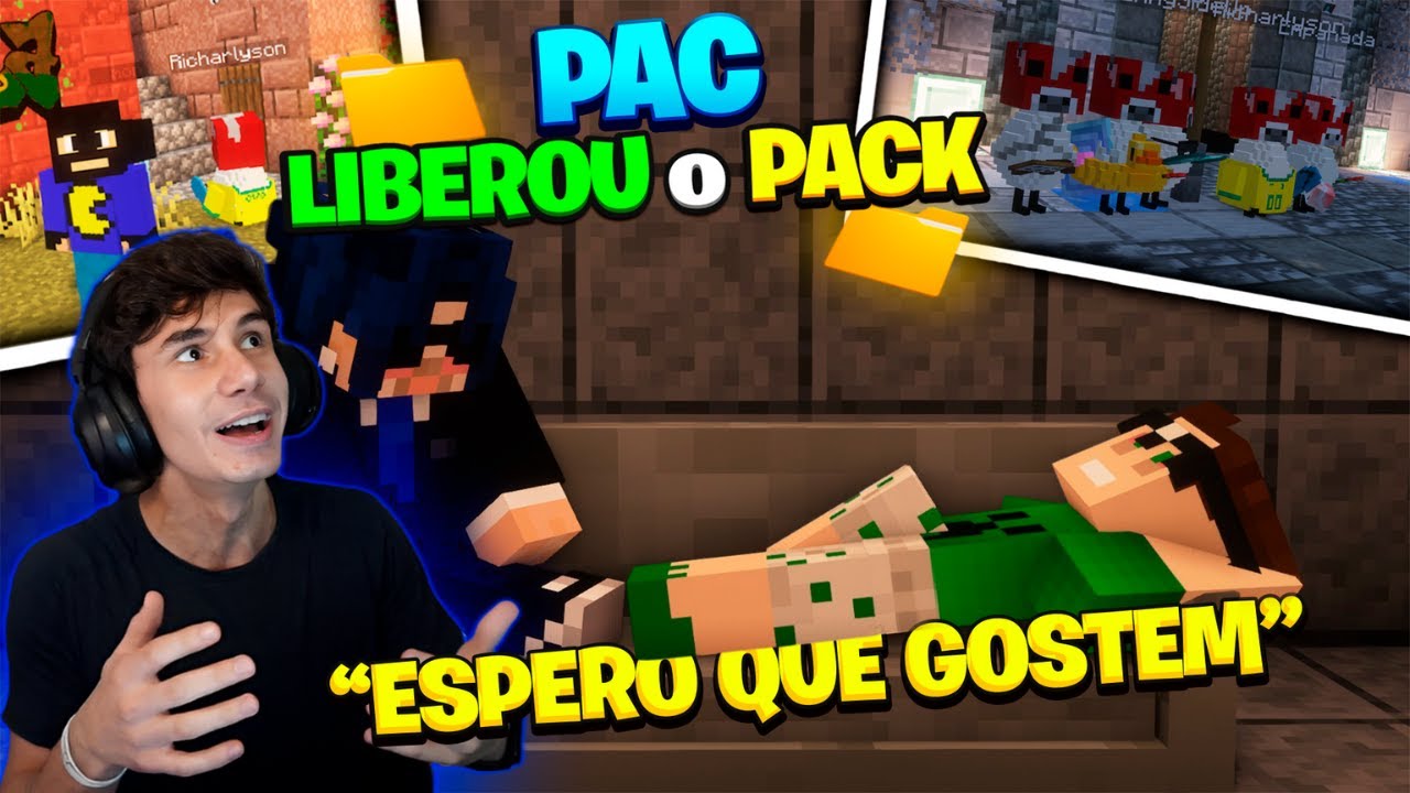 PAC LIBEROU para GERAL um MEGA PACK de FOTOS do QSMP - YouTube