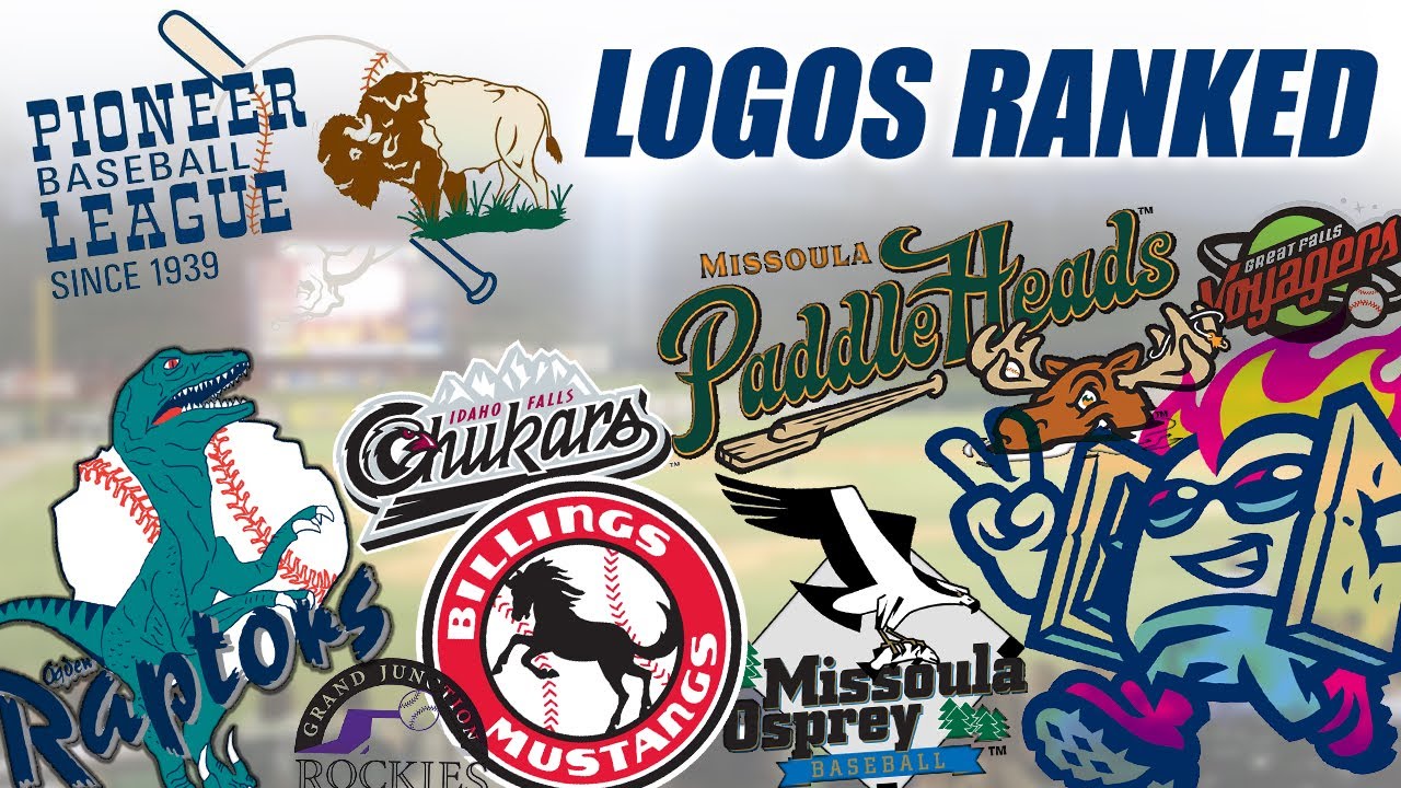 Baseball Pioneer League Logos Ranked! YouTube