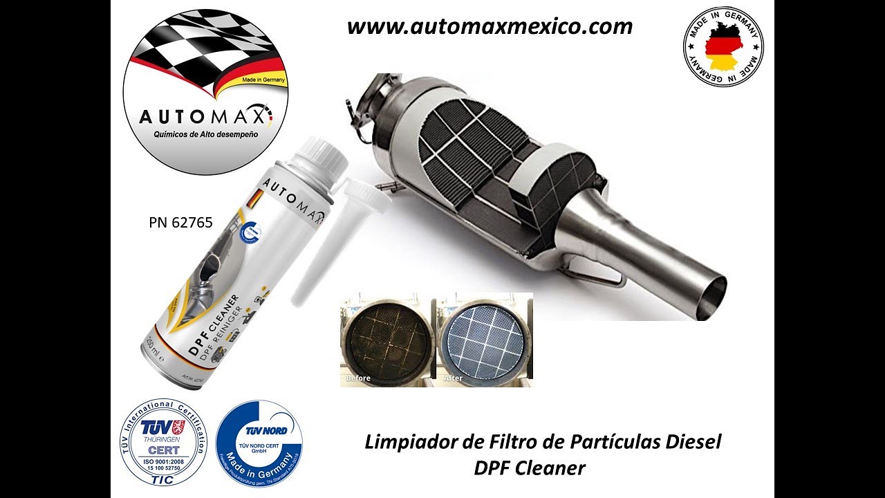 Limpiador de Filtro de Partículas Diesel - DPF Cleaner 