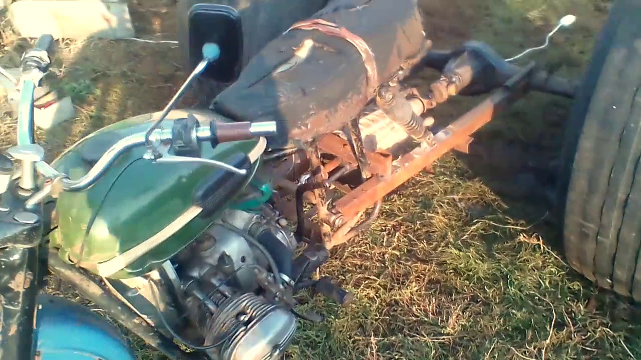 Трицикл из Урала - YouTube