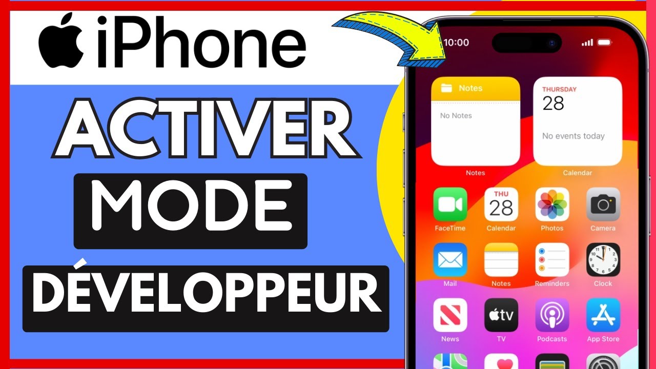 Comment Activer Le Mode Développeur Sur IPhone ( Très Facile ) - YouTube