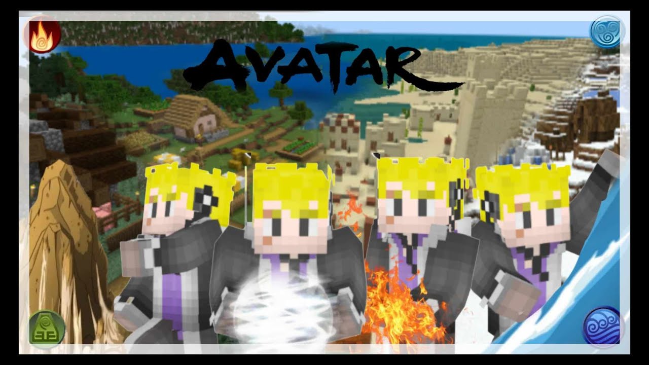 Avatar | Part 1 | Air Blast | Minecraft Bedrock Command - YouTube