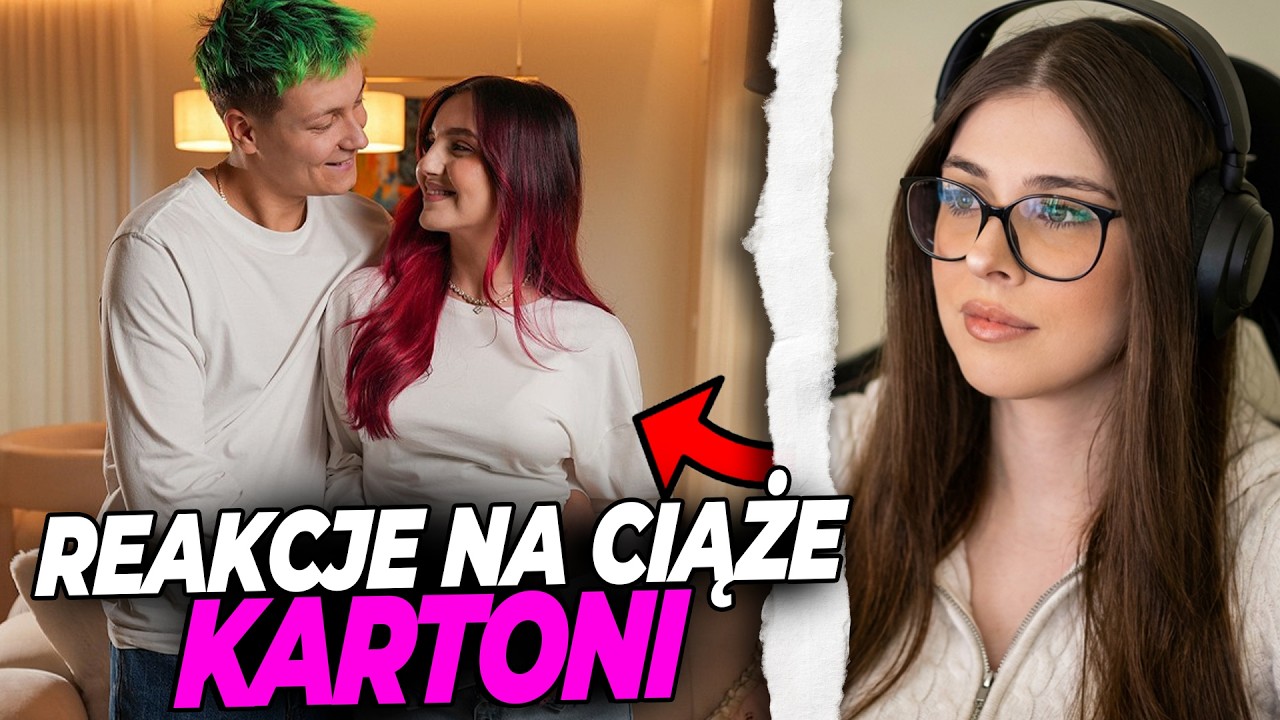 SANDRA OGLĄDA REAKCJE BLISKICH NA CIĄŻE KARTONII