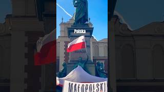 Poland is ready to celebrate constitutional day 3rd may #polska #krakow #constitution #explore #fyp