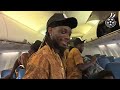 BLACK STARS DEPART FOR RHODE ISLAND