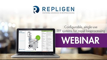 Configurable, single-use KrosFlo TFF systems for rapid downstream bioprocessing