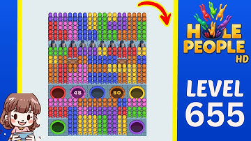 Hole People Level 655 Solution Walkthrough