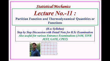 Partition Function and Thermodynamical Quantities or Functions