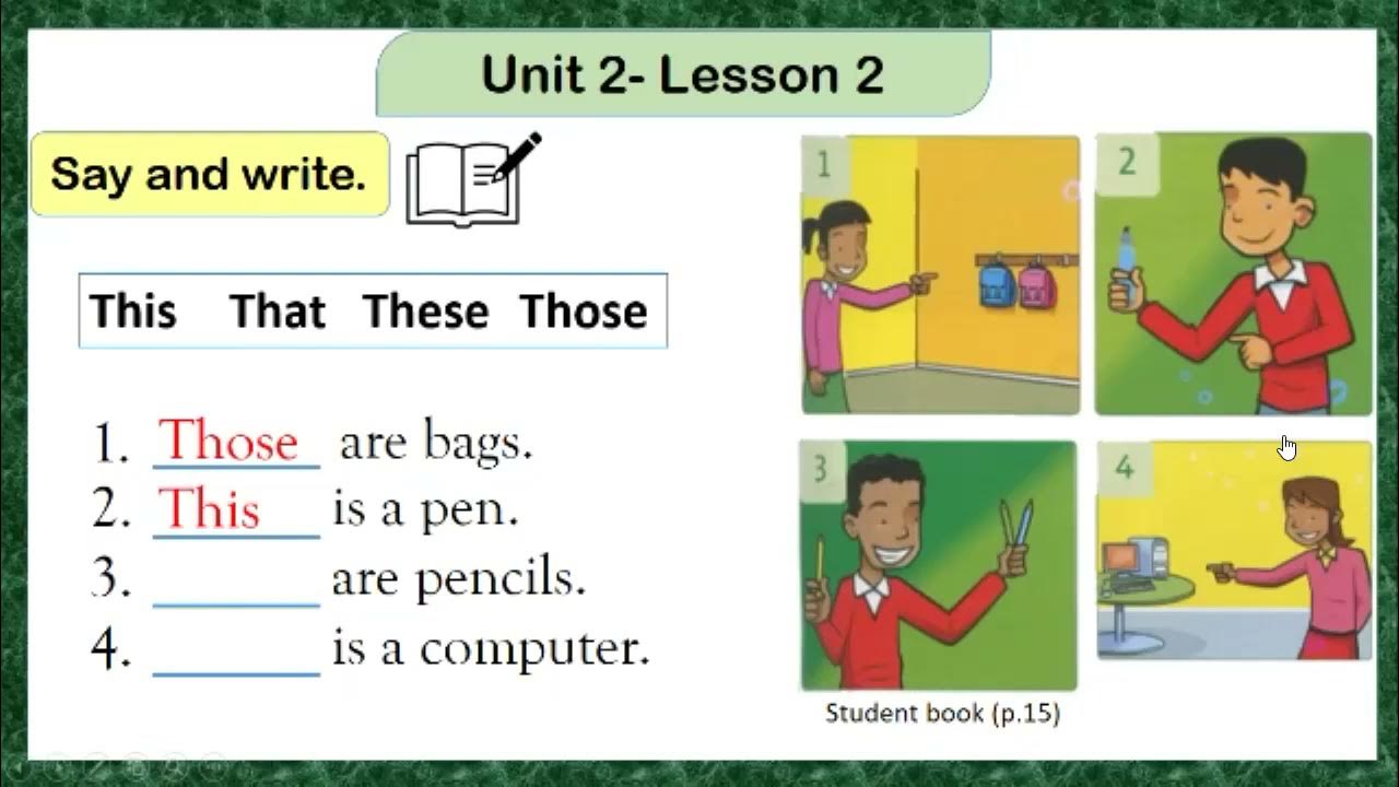 Unit 6 lessons 1 2. Unit 2 Lesson. Unit 2 - Lesson 8 | give me Five - Level 1- Page 26.