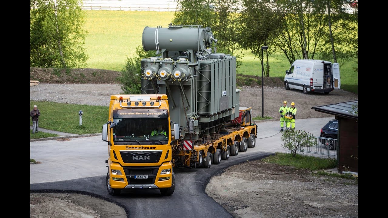95 Tonnen-Trafo-Transport nach Zell am Ziller