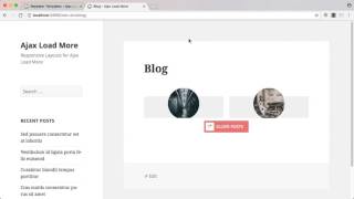 Predefined Responsive Layouts for Ajax Load More