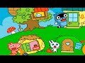 Приключения енота Панго в городке животных играем в детскую игру 