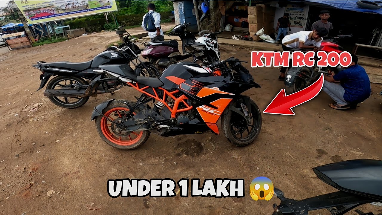 KTM RC 200 IN JUST UNDER 1 LAKH 😱 | KTM RC 200 SECOND HAND PRICE 💸 | KTM RC MOTOVLOG 🚀🔥