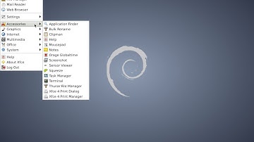 Debian 7.6.0 amd64. Installation. XFCE desktop.