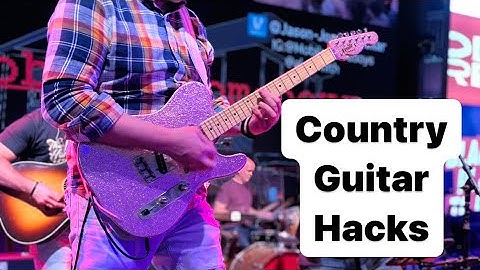 Jason Jordan teaches Country Guitar Hacks 101 chicken pickin