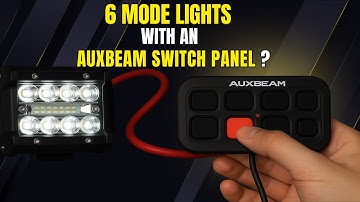 Can the AUXBEAM Switch Panel Control a 6-MODE Light?