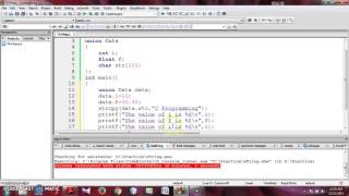 C Programming Tutorial(Bangla-39)-Data Insert Into Union and Data access from union