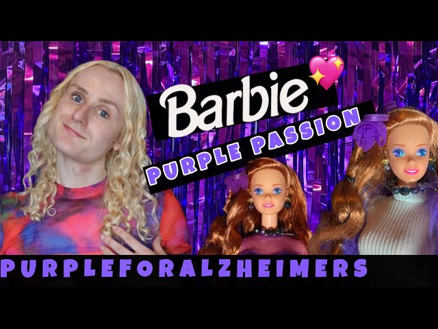 Vintage 90's Purple Passion 1995 Barbie Review for
