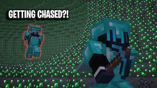 I Got CHASED in the Emerald Mines in Cosmic Prisons… (Day 13)