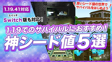 マイクラスイッチ1 19神シード値