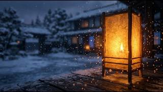 Shelter from the Blizzard | Feudal Japan ASMR | 8 Hour Sleep Hypnosis