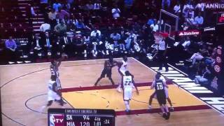 Malcolm Thomas' First NBA Block and Point